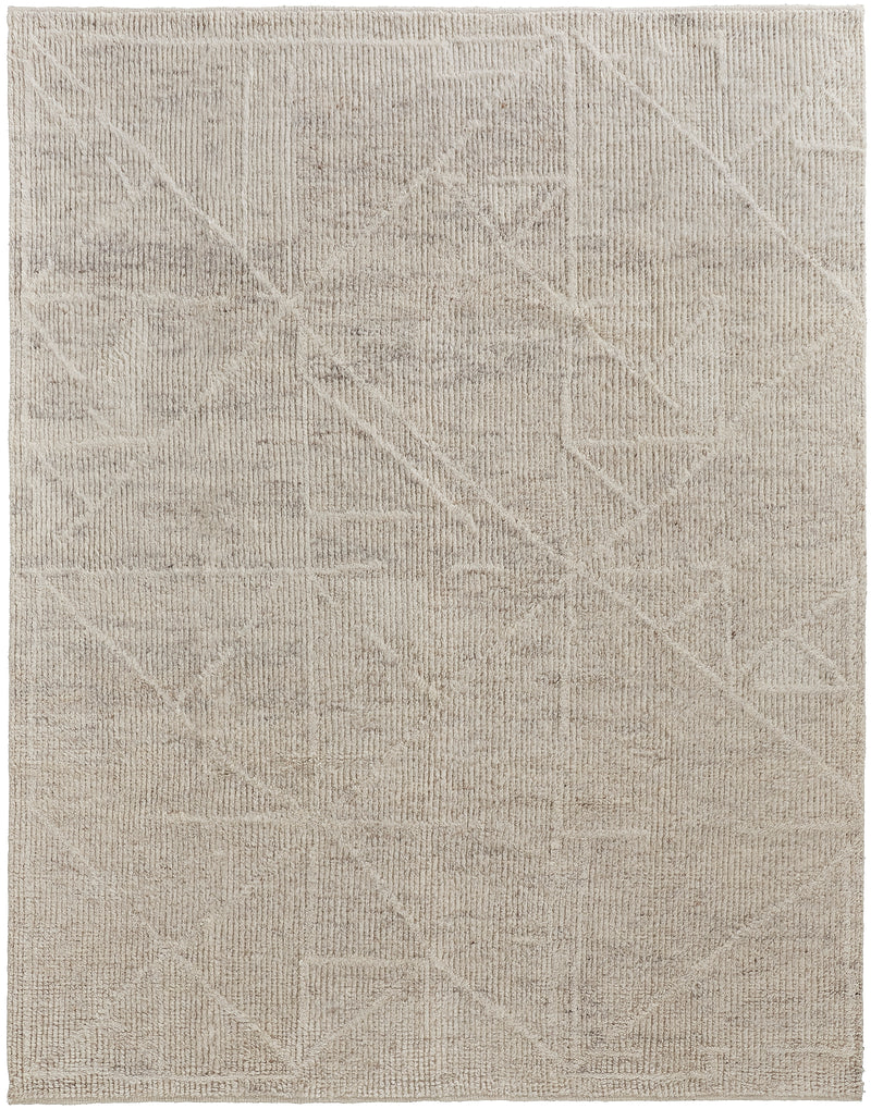 Alford Modern Solid, Ivory/Tan