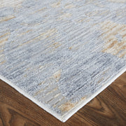 Laina Transitional Gradient & Ombre, Tan/Ivory/Blue