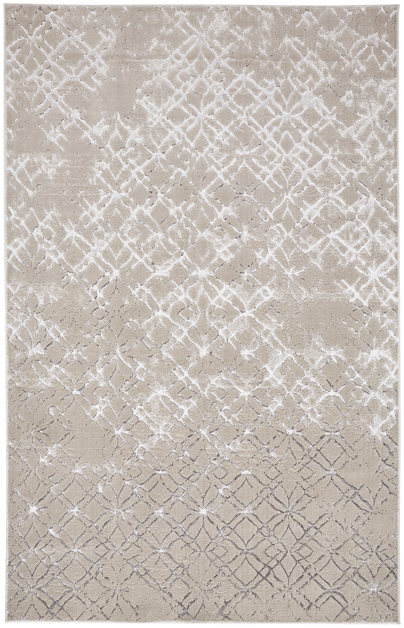 Micah Modern Distressed, Silver/Gray/White