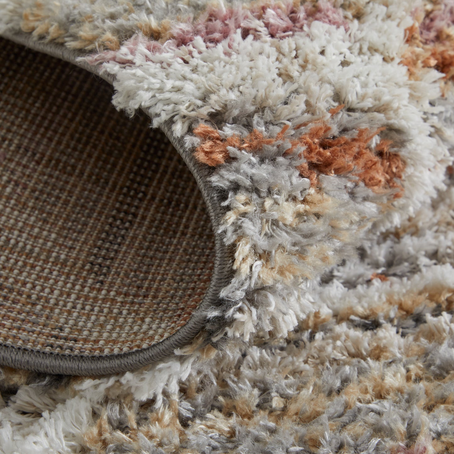 Mynka Transitional Diamond, Tan/Taupe/Ivory