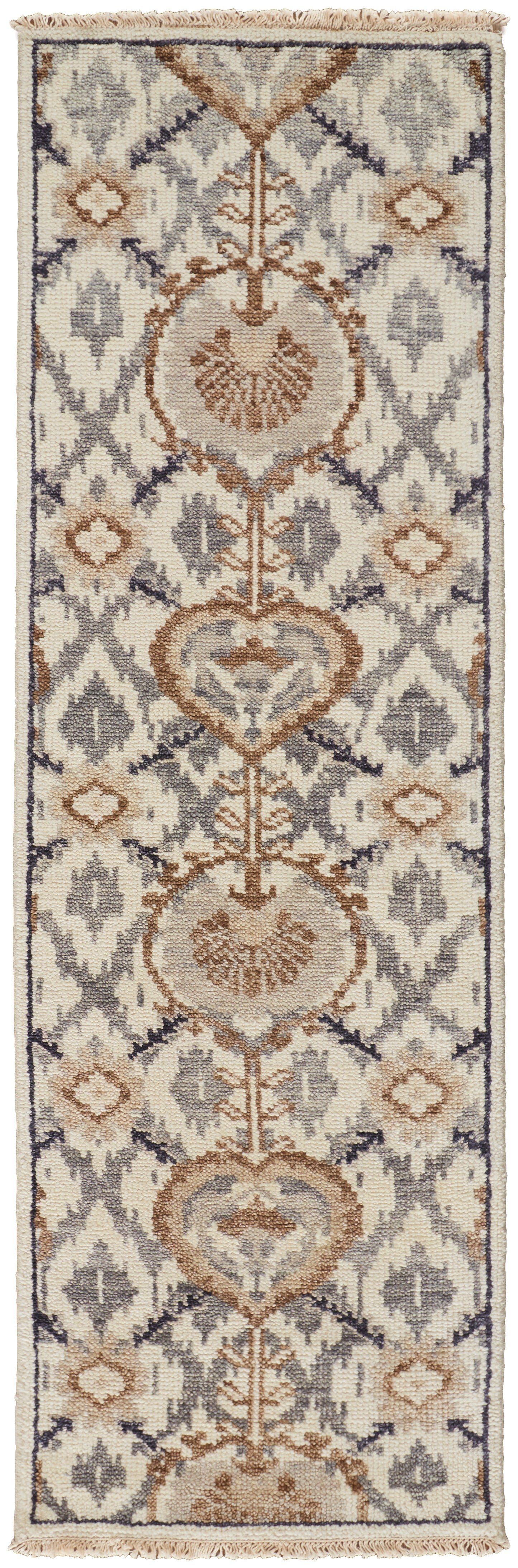 Beall Traditional Oriental, Ivory/Gray/Taupe