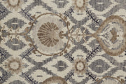 Beall Traditional Oriental, Ivory/Gray/Taupe