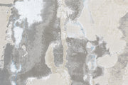 Azure Modern Watercolor, Ivory/Gray/Blue