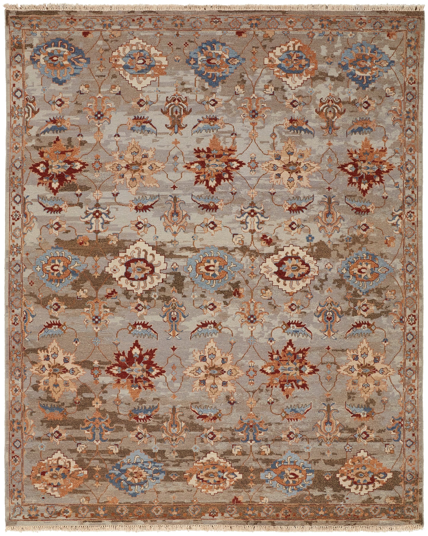 Leylan Transitional Floral & Botanical, Brown/Tan/Gray