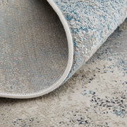Astra Transitional Abstract, Blue/Gray/Ivory