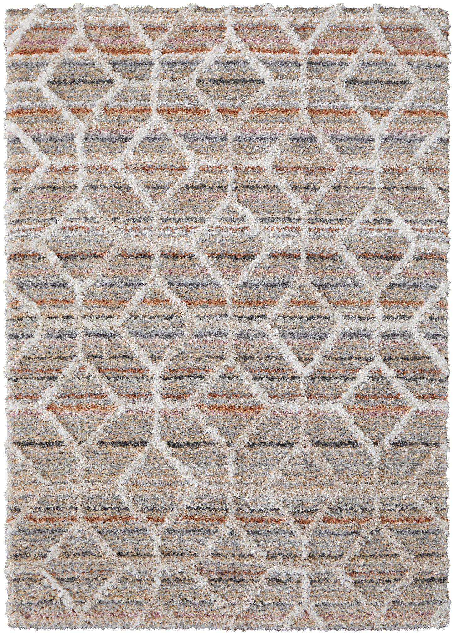 Mynka Transitional Diamond, Tan/Taupe/Ivory
