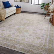 Aura Modern Persian, Gold/Ivory
