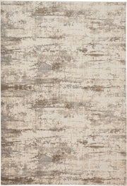 Parker Transitional Abstract, Ivory/Brown