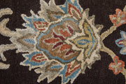 Prescott Traditional Floral & Botanical, Brown/Tan/Orange