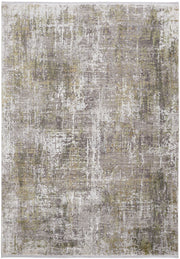 Cadiz Modern Abstract, Green/Gray/Ivory