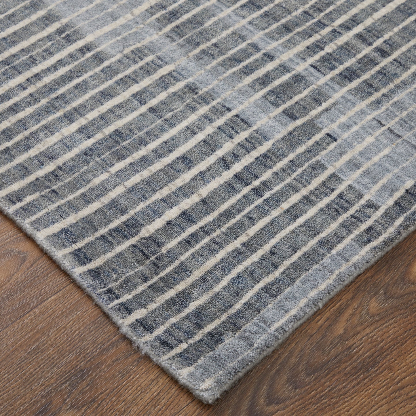 Eastfield Modern Abstract, Blue/Ivory/Gray