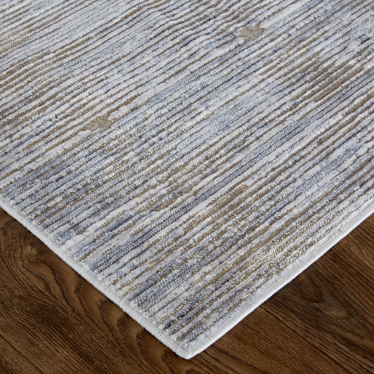 Laina Transitional Distressed, Taupe/Silver/Tan