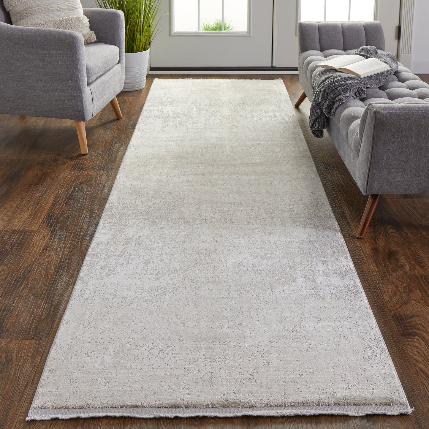 Cadiz Modern Abstract, Tan/Ivory/Gray