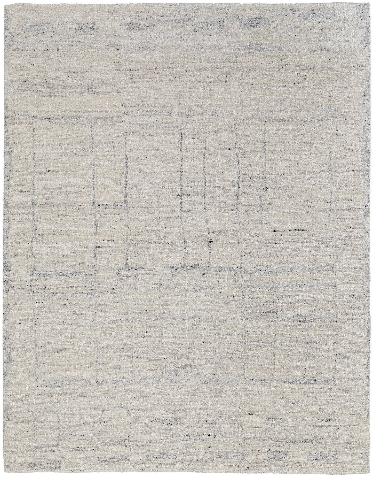 Navaro Modern Distressed, Ivory/Gray/Blue