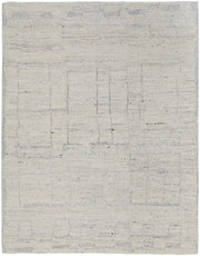Navaro Modern Distressed, Ivory/Gray/Blue