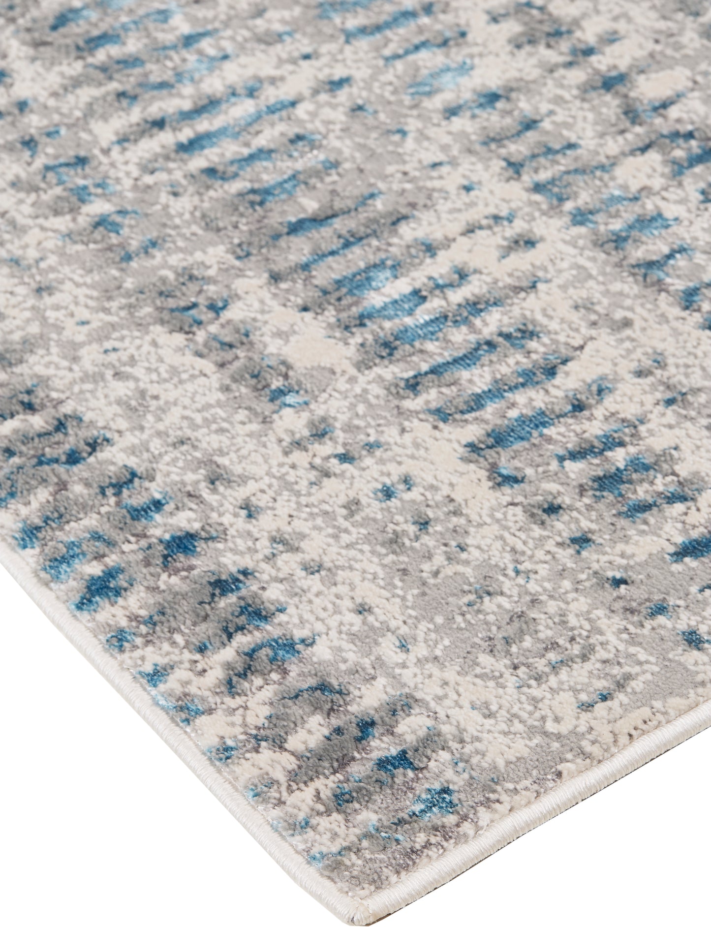 Azure Modern Abstract, Blue/Gray/Ivory