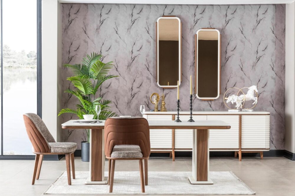Bentley Moonstone - Dining Room Set